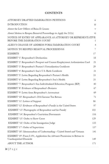 Rocket Immigration Petitions Immigration Visa Preparing Motion to Reopen Removal proceedings to Apply for 212(c)
